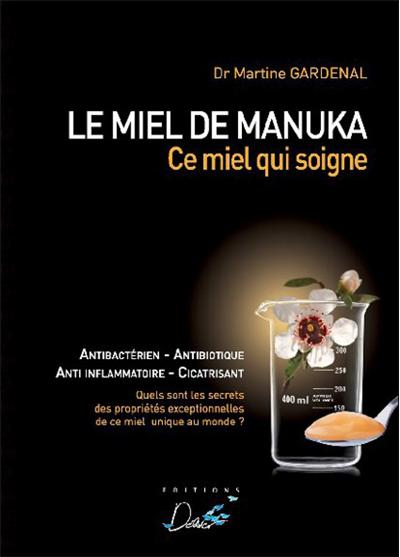 image couverture livre le miel de manuka