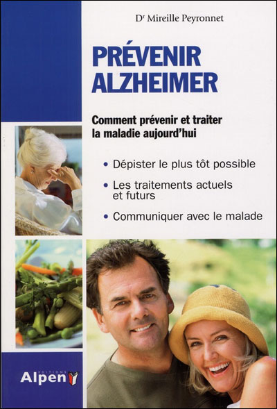 image couverture livre Prévenir d'Alzheimer