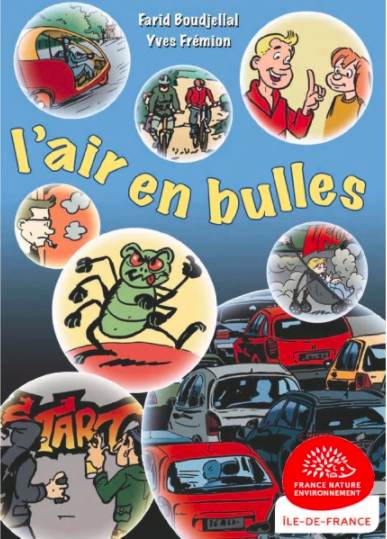 image couverture livre l'air en bulles